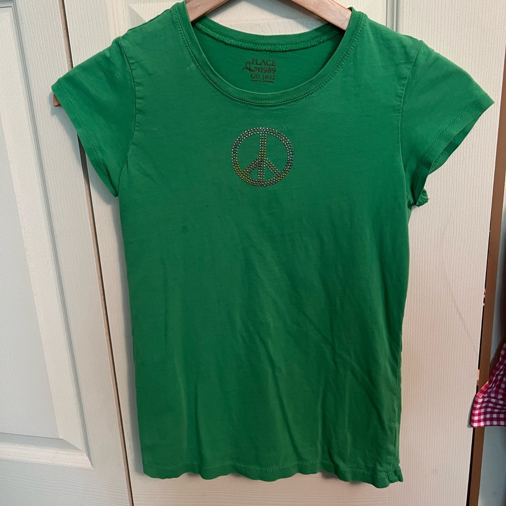 Palace green girls shirt L